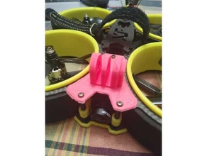 bumblebee gopro supporter holder 3d print model - Mito3D