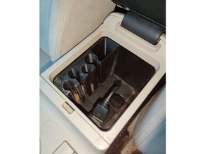 2009 Subaru empreza merkez konsol madeni para Kulp destek 3d print model - Mito3D