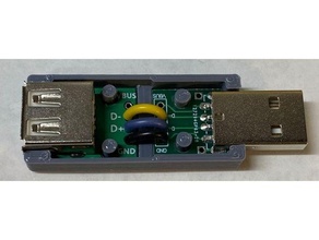 USB ascensor adaptador 3d impresora pulpos octoprint snapmaker accesorio 3d print model - Mito3D