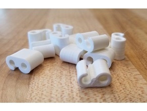 filament clips 3mm 285mm agrafe organisateur 3d print model - Mito3D