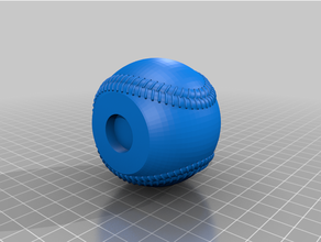 baseball magnet set model prop 3d print model - Mito3D