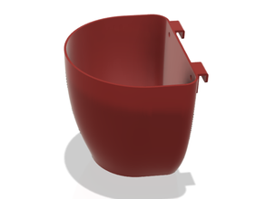 vertical gardening pots 3d print model - Mito3D