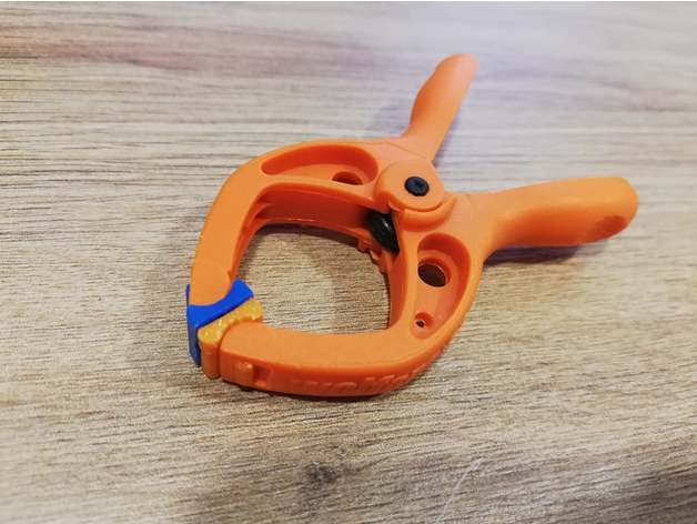 wolfcraft microfixo mini Primavera braçadeira mandíbula grampos 3D print model - Mito3D