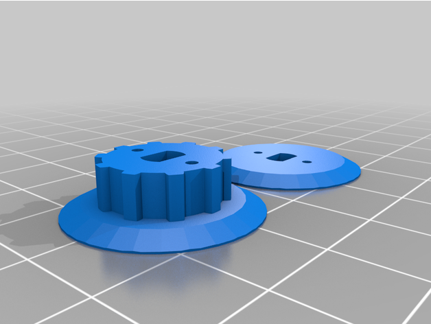10 tooth gear pulley 3D print model - Mito3D