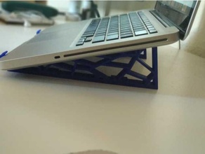 stand macbook previous 2012 3d print model - Mito3D