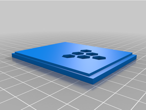 hexano frambuesa pi 3b+ mini caso funda 3d print model - Mito3D
