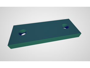 Sunlu s8 z axis tabak sunlu rod rulman Kulp destek 3d print model - Mito3D