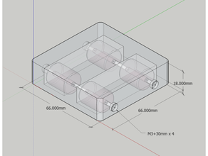 casters moving furniture 3d print model - Mito3D