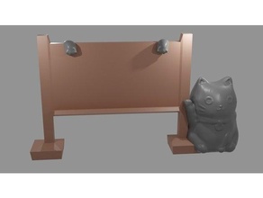 Erinnerung Katze Makerbot Student Design Herausforderung studentische 3d print model - Mito3D