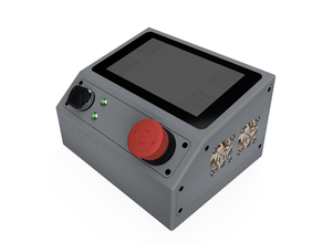 modüler cnc kontrolör makine yönlendirici elektronik muhafaza rampalar 3d print model - Mito3D