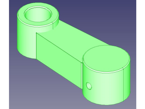 workmate kurbel crank handle 3d print model - Mito3D