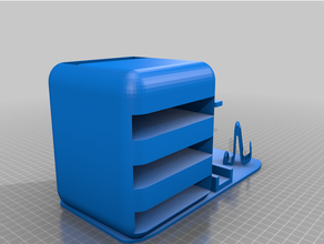 desk organizer studentchallenge 3d print model - Mito3D