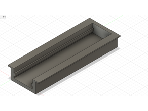 apoyo max7219 LED matriz 8x8 3d print model - Mito3D