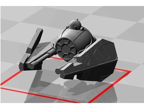yoda jedi caccia stellare eta 2 relazionato x wing ffg 3d print model - Mito3D