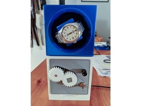 modular mechanical watch winder 3d print model - Mito3D