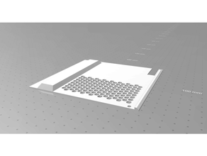 Ender 3 Universal Rückseite Elektronik Fall Mantel Deckel Waben 3d print model - Mito3D