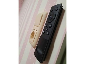 wall mount remote control 3d print model - Mito3D