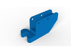 sensor soporte metal doble engranaje extrusora cr10 filamento fullmetal 3d print model - Mito3D