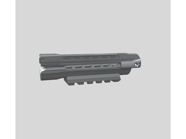 aap 01 airsoft barril 3D print model - Mito3D