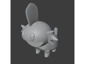 Mudkip Pokémon 3d print model - Mito3D
