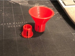 lee bullet feeder funnel reloading 3d print model - Mito3D