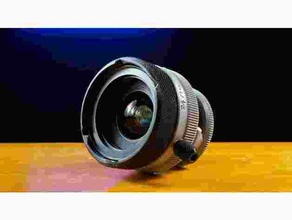 cinematic lens rehousing rokinon samyang 24mm t15 cine follow focus 3d print model - Mito3D