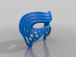 kilo ren face helmet 3d print model - Mito3D