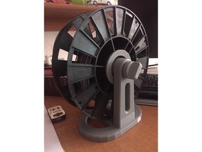 holder stand spool options table profile 40x20 coil filament spoolholder 3d print model - Mito3D