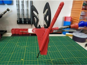 fishing scabbard plier & hook remover pliers 3d print model - Mito3D