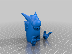 us perseguidor pokemon 3d print model - Mito3D