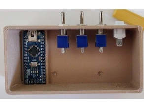 kontrol Kutu arduino nano ışık hayran değiştirmek muhafaza 3d print model - Mito3D