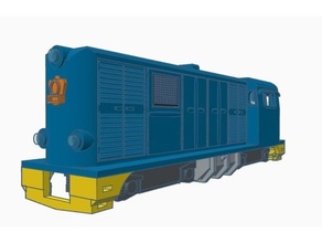 alsthom 1000 locomotive model railroad railway railways trains scale train 3d print model - Mito3D