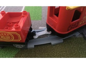 Lego duplo trem carro conector 3d print model - Mito3D