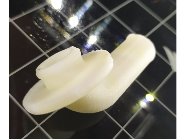 volvo xc90 Güneş çatı boşaltmak kanal fiş 3D print model - Mito3D