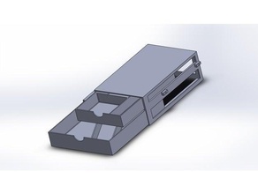 creality ender 3 pro dual cassetto mod 3d print model - Mito3D