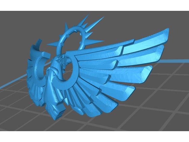 aigle eagle 40k halo space warhammer warrior 3D print model - Mito3D