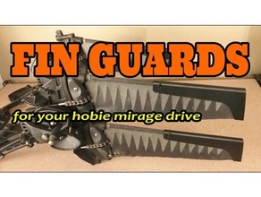 hobie mirage drive fin guards 3d print model - Mito3D