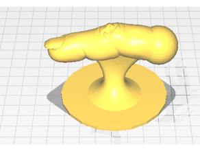 clou entraine doigt 3d print model - Mito3D