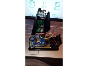 dcc dcc++ case arduino motor shield 3d print model - Mito3D