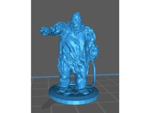 blood monstrosity gloomhaven jaws lion 28mm frosthaven monster 3d print model - Mito3D