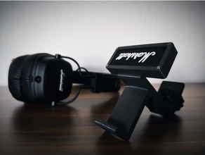 headphones holder 3d print model - Mito3D