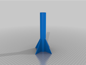 18mm Modell Rakete Ingenieurwesen Spaß Hobby Raketentechnik Raketen Spielzeug 3d print model - Mito3D