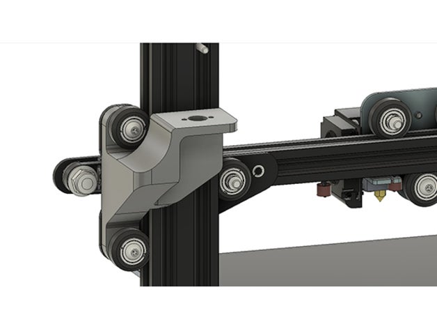 ender 3 profesyonel çift dirsek v3 3D print model - Mito3D