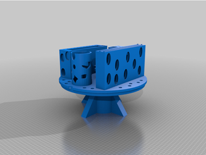 rotating desk organizer 3d print model - Mito3D