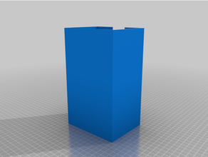doku kağıt Kulp destek depolama Kutu tuvalet kağıdı 3d print model - Mito3D