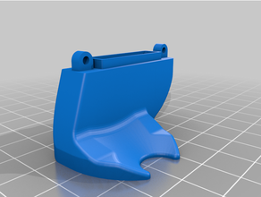 anycubic méga ventilateur tunnel canal 3d print model - Mito3D