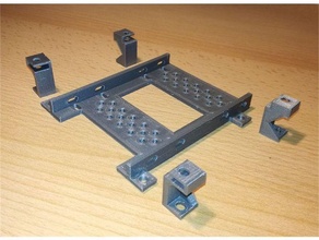 atari falcon 030 hdd bracket 32bit mount 3d print model - Mito3D