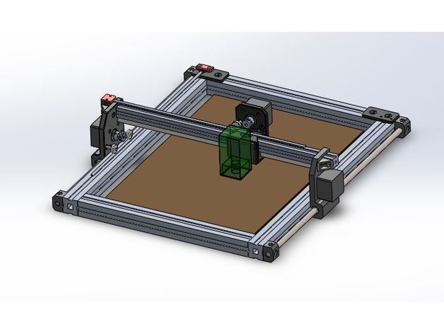 laser engraver cutter neje 3D print model - Mito3D