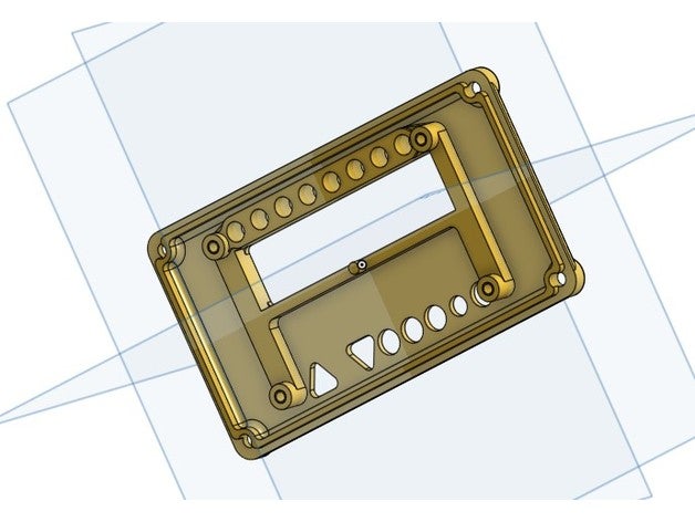 değiştirilmiş clough42 Els panel elektronik kurşun vida 3D print model - Mito3D