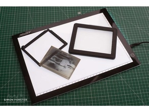 pixl-latr insert 425 325 inch glass plates digitiser digitizer plate pixllatr 3d print model - Mito3D